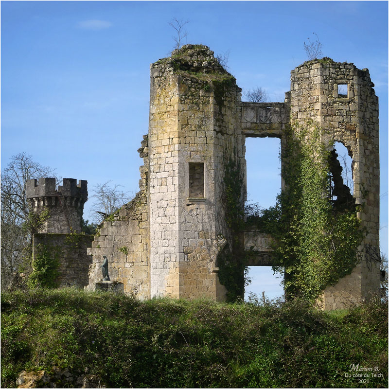 Restos del castillo de Landirás. FOTO: https://ducoteduteich.com