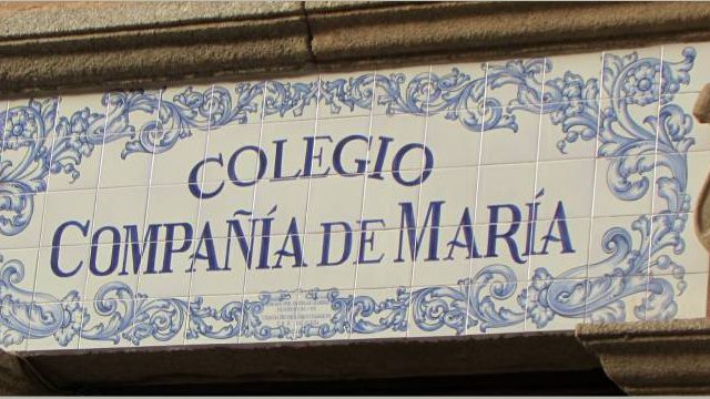 Rótulo del Colegio
