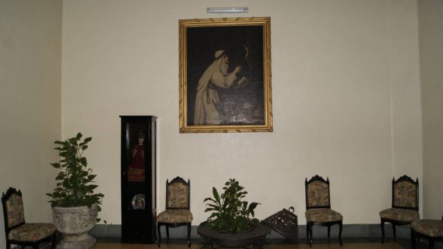 Rincón de la portería del Colegio