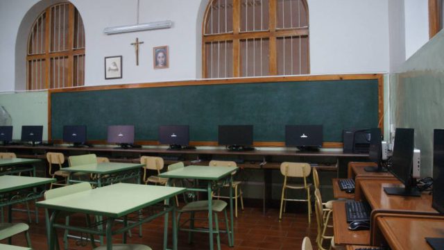 Aula de Informática de Secundaria