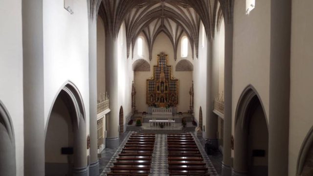 Nave central de la Iglesia