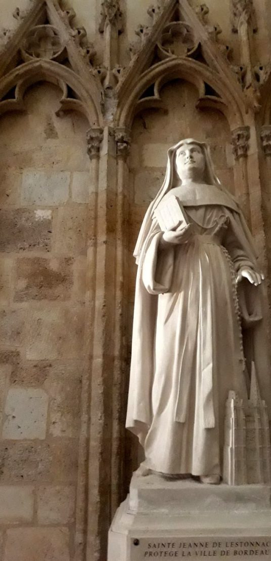 Santa Juana de Lestonnac, protectora de Burdeos. Fuente: https://es.pinterest.com
