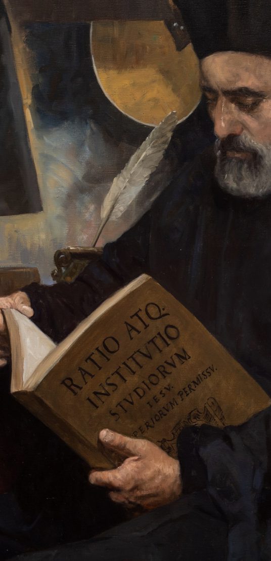 El padre Claudio Aquaviva, por Raúl Berzosa.  Fuente: https://www.facebook.com/raulberzosa